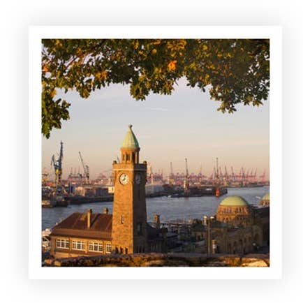 Hamburg Pegelturm | postkort for engroshandel hos Hey!Cards GmbH & Co. KG