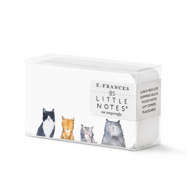 E. Frances Paper - Wholesale Stationery/Notecard Set - Cat's Meow Little Notes®
