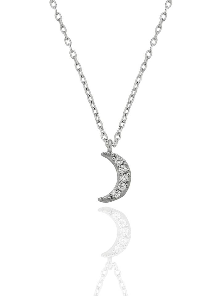 Collier Lune pour la vente par Minval Jewelry