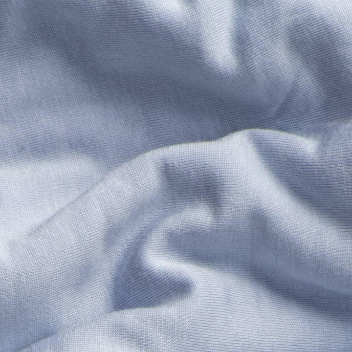 BleuBully Bedding - Wholesale Sheet Set - Jersey Knit Sheet Set in Dream Blue4