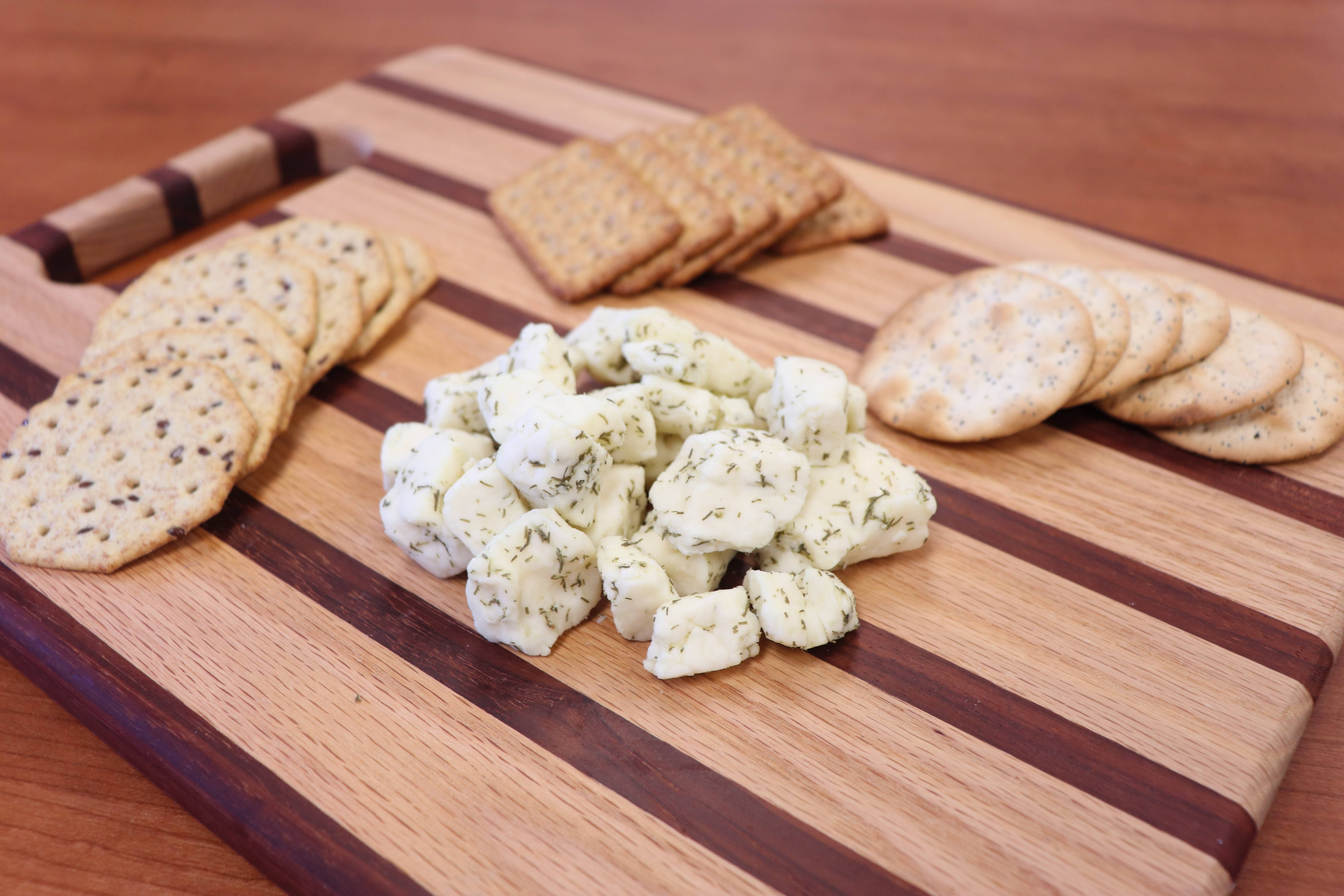 Alma Creamery LLC - Wholesale Cheese - 8oz. Dill Flavored Cheese Curds1
