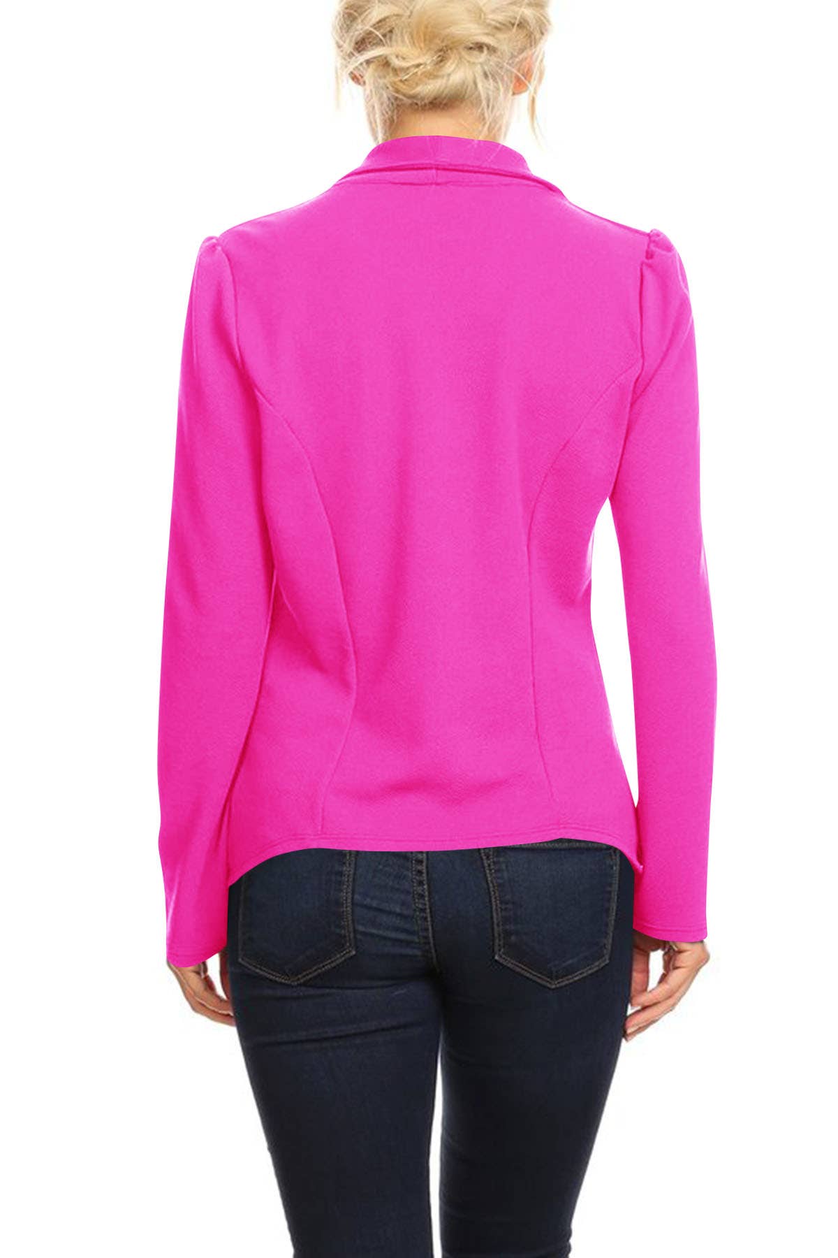 MOA COLLECTION - Wholesale Blazer - Women's - Women's Casual Office Work Basic Blazer Jacket S-3XL34