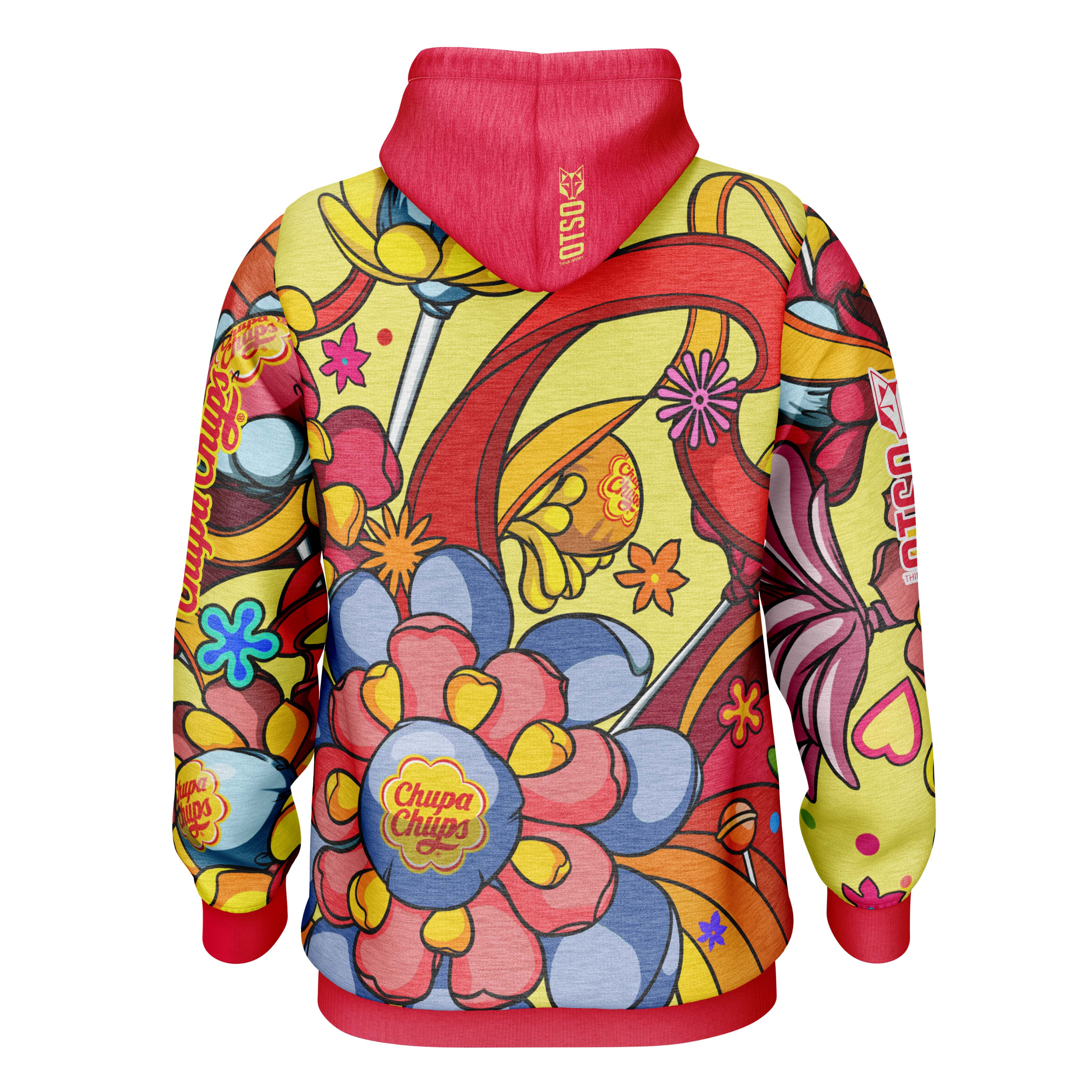 OTSO – Hoodie - Homem por atacado – Camisola - Chupa Chups Flower1