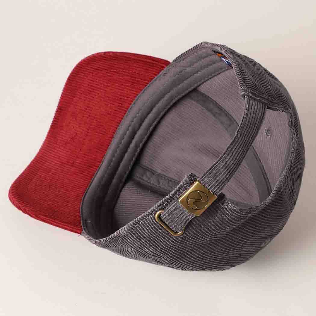 Fashion City - Wholesale Baseball Cap - Unisex - Corduroy Two-Tone Adjustable Baseball Cap10