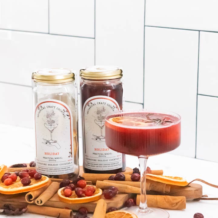 Practical Magic Apothecary & Craft Cocktails - Wholesale DIY Drink Kit - Signature Holiday Cocktail + Recipe & Instruction Booklet2