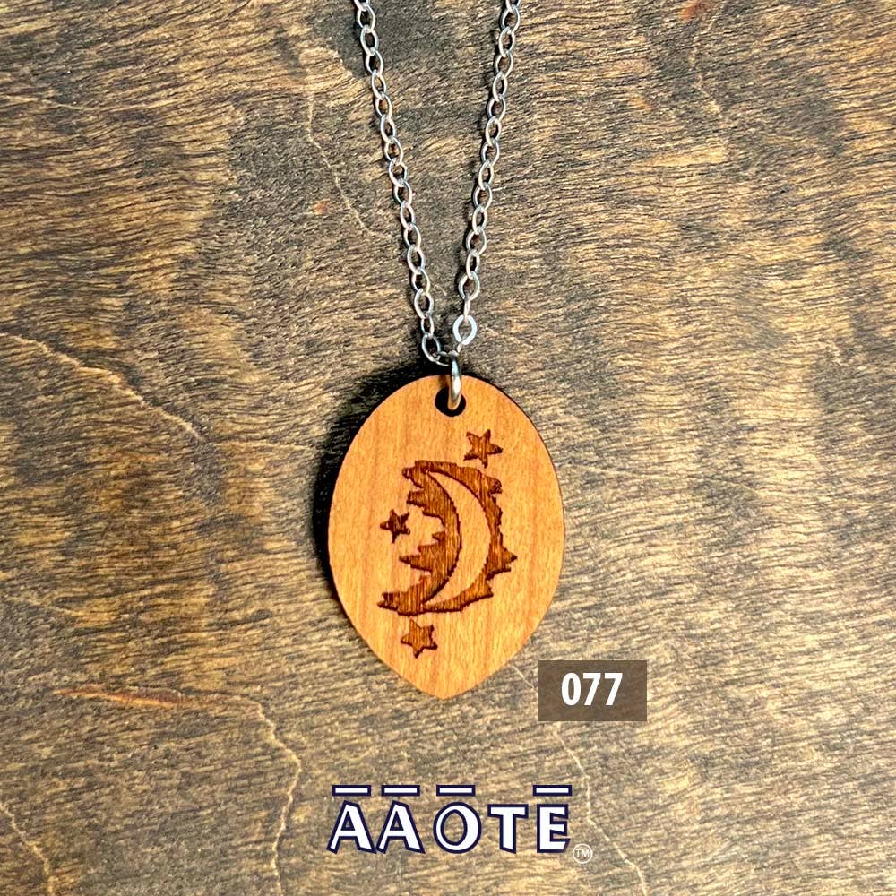 AAOTE - Wholesale Aromatherapy Necklace - Wood Essential Oil Diffuser Minimalistic Necklace24