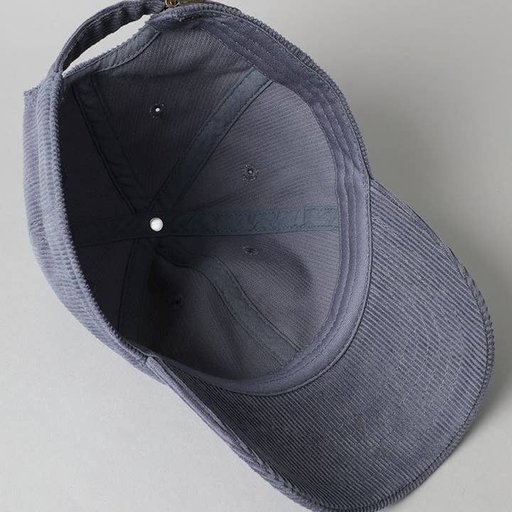 Fashion City - Wholesale Baseball Cap - Women's - Corduroy Adjustable Cotton Baseball Cap Dad Hat2