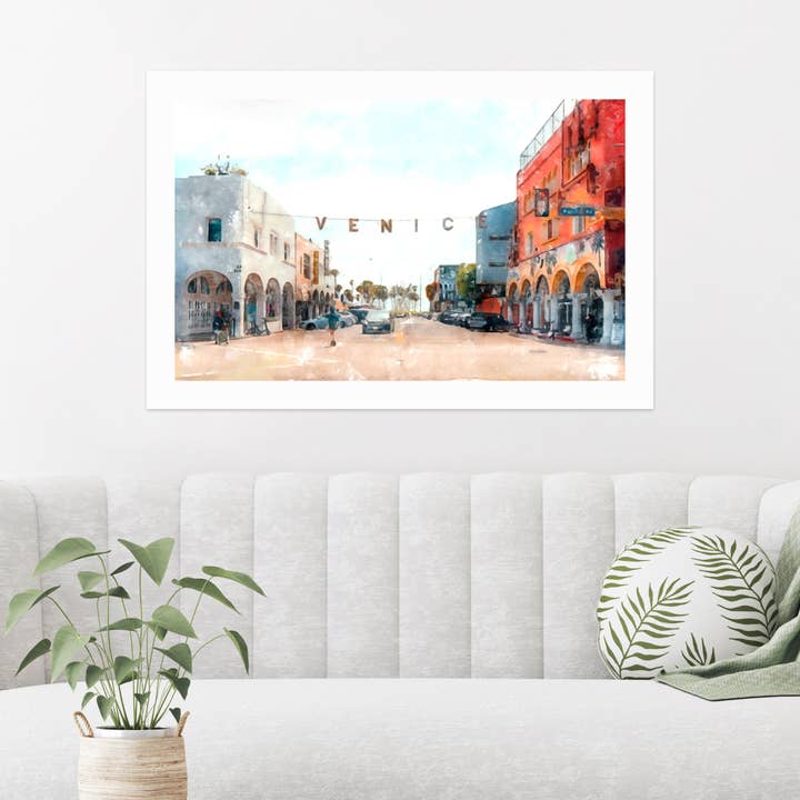 Giclee kunsttryk, Los Angeles CA, Venedig for engroshandel hos G.O.A.T House of Creative