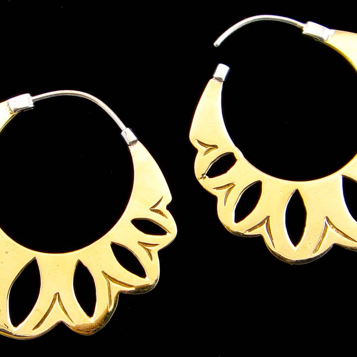 Tika - Wholesale Dangle Earrings - "Tula" Brass Earrings1