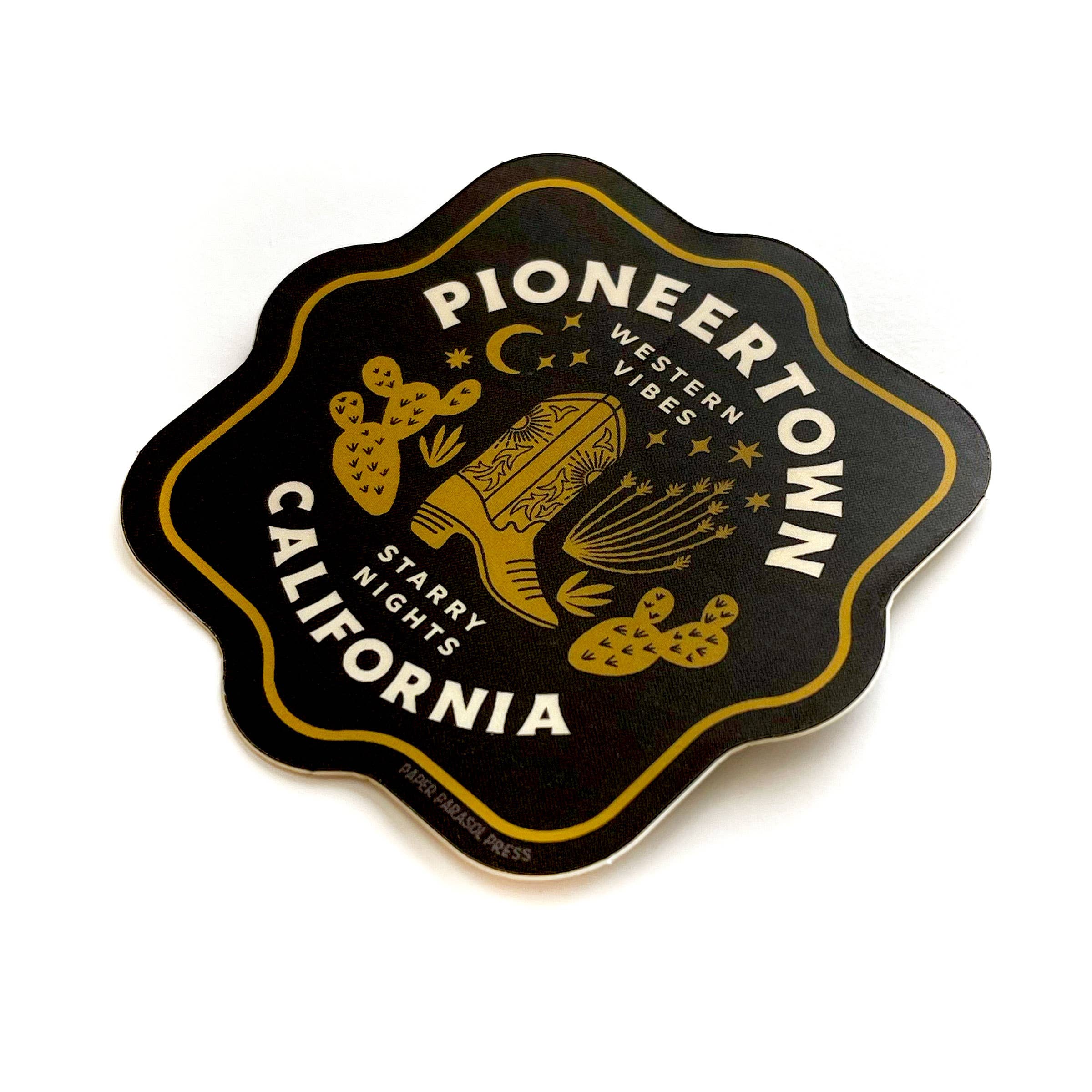 Paper Parasol Press - Wholesale Sticker - Pioneertown Sticker1