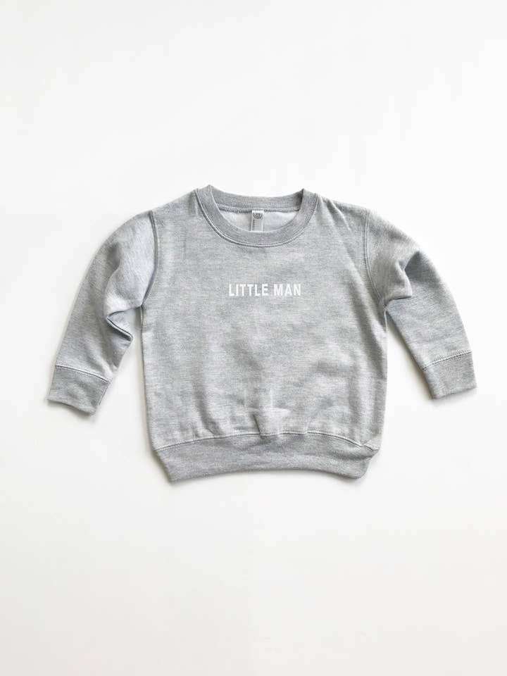 Sweat Little Man/Sweatshirt enfant/Sweatshirt polaire pour la vente par Jax & Torr