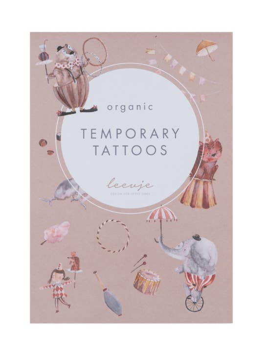 Tatouages Organiques "Cirque" pour la vente par Leevje