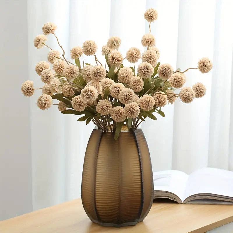Huis Van Merken - Wholesale Dried/Pressed Flowers - 3pcs Dandelion Dried Bouquet Flower Arrangements3