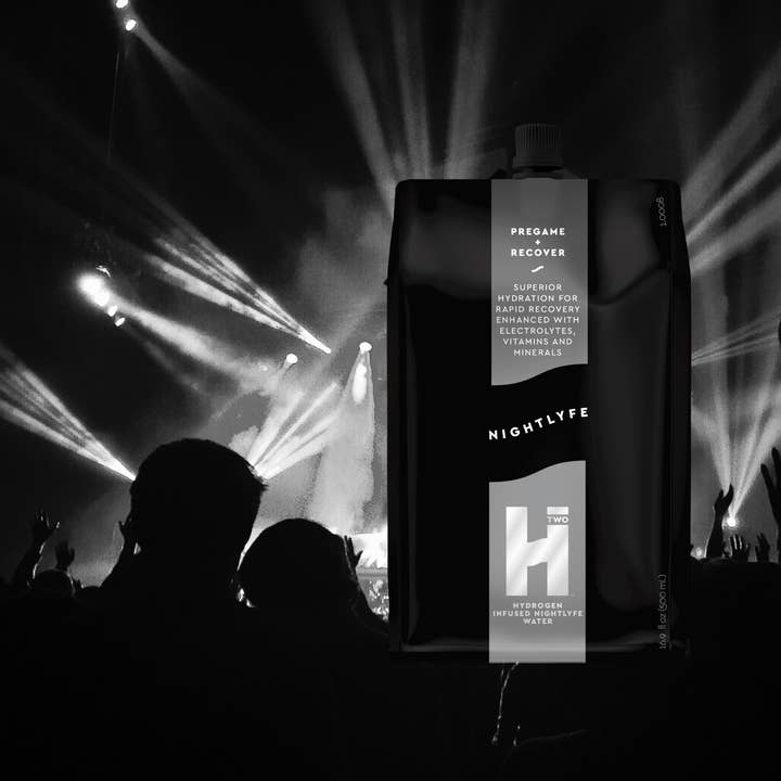 HTWO - Vente Boisson sportive et énergisante - Nightlyfe Recovery - Boisson Hydratante Sans Calories pour Récupération Après Soirée