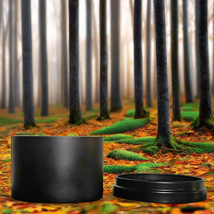 Whimsy Spellfire Sleek Soy Tin Candle - Pumpkin Ginger Streusel for wholesale by Soap Witch Crafts