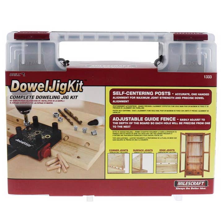 Everyday Supply Co - Wholesale DIY Craft Kit - MILESCRAFT - Milescraft Doweling Jig Kit 74 pc