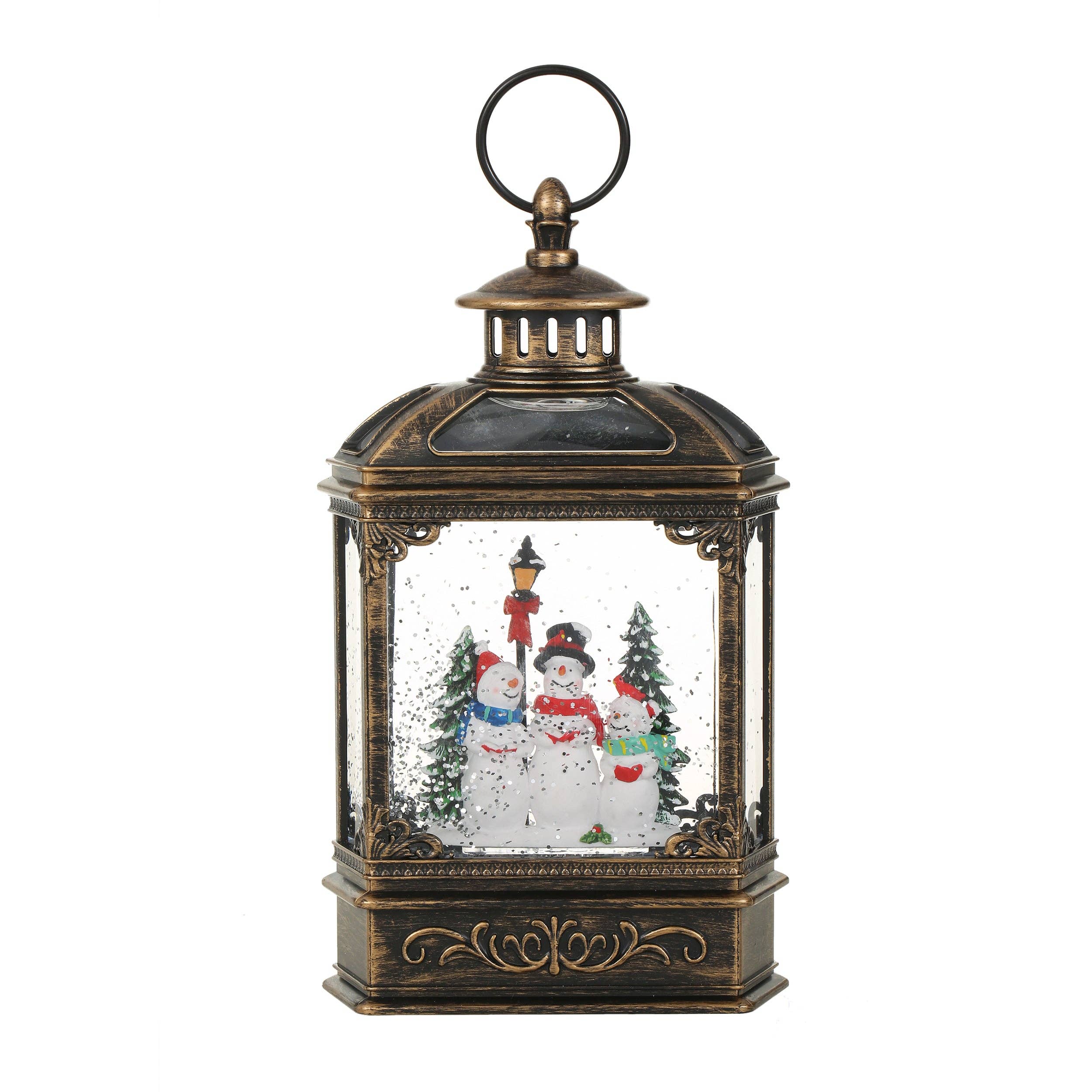 SINT - Wholesale Snow Globe - SINT Christmas Vintage Snow Globe Lantern0