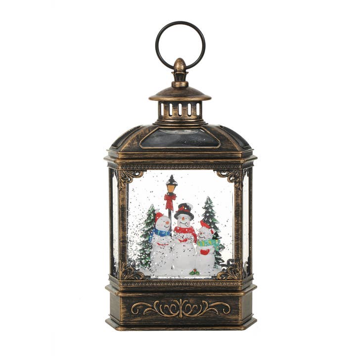 SINT - Wholesale Snow Globe - SINT Christmas Vintage Snow Globe Lantern