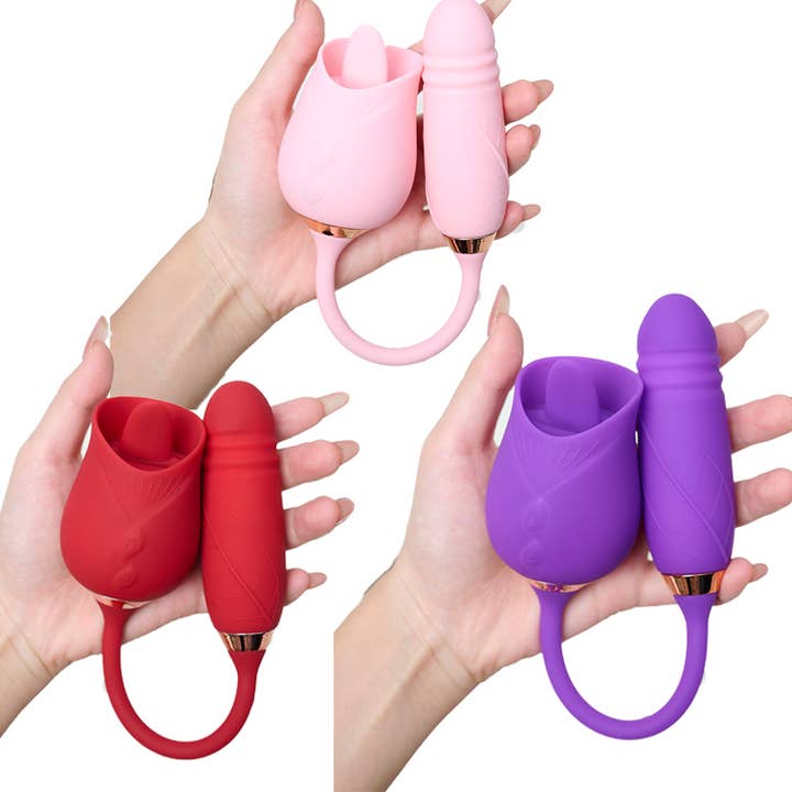 Playfultoy Rose Sexual Toy- all Three Colors for wholesale by Playful Toy Wholesale