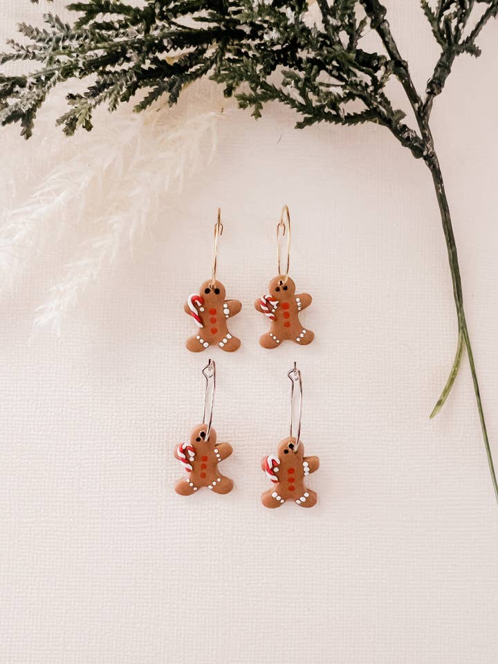 Créoles pour homme en pain d'épice pour la vente par DesertReignCo