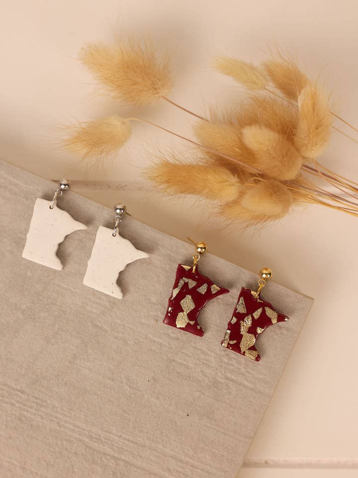 Minnesota | Kleioorbellen voor wholesale door Katie White Designs LLC