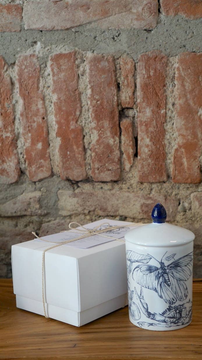 FESTINA LENTE MILANO – wholesale Candle holder – CASA 3-Wick 400gr (14oz) Niche Perfume Candle in Ceramic2