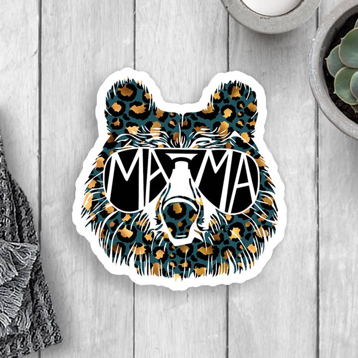 Expression Design Co - Wholesale Sticker - Mama Bear Vinyl Sticker