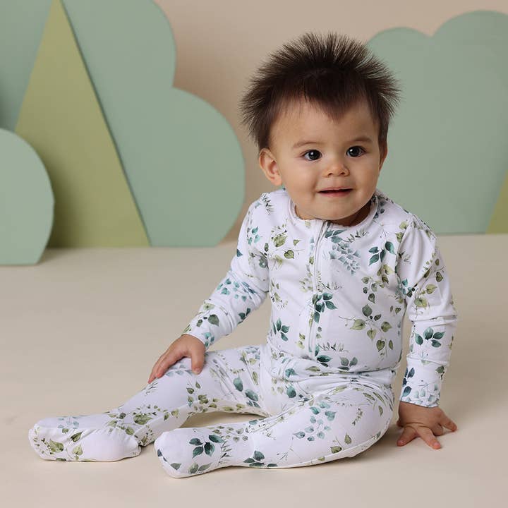 Snuggle Hunny - Wholesale Sleepsuit - Baby - Eden Organic Snuggle Sleepsuit Zip Footie