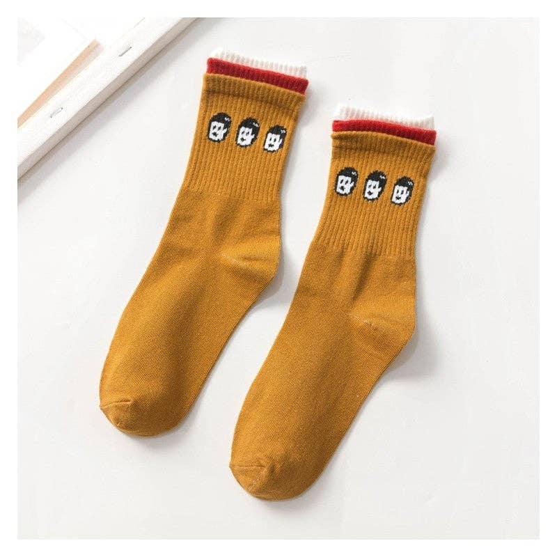 MoodGold - Wholesale Socks - Unisex - Simpson Couple Socks Japanese Style5