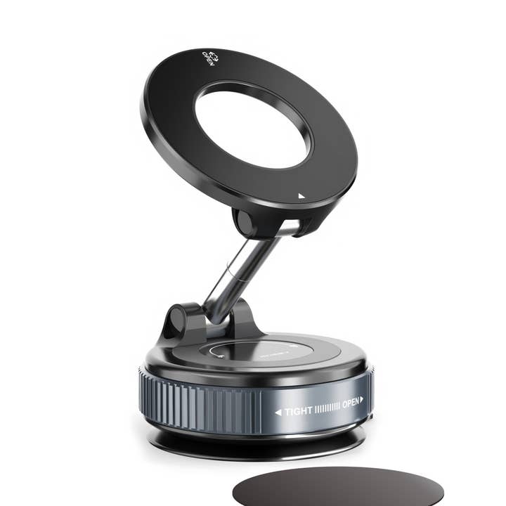 Techancy TI2343 Magnetic Car Holder Vacuum Base Compatible w for wholesale by TECHANCY