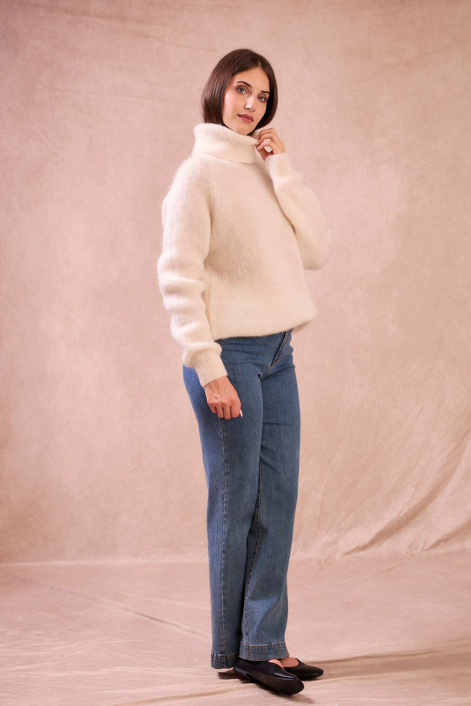 Calie Paris – Großhandel Strickpullover – Damen – Rollkragenpullover15