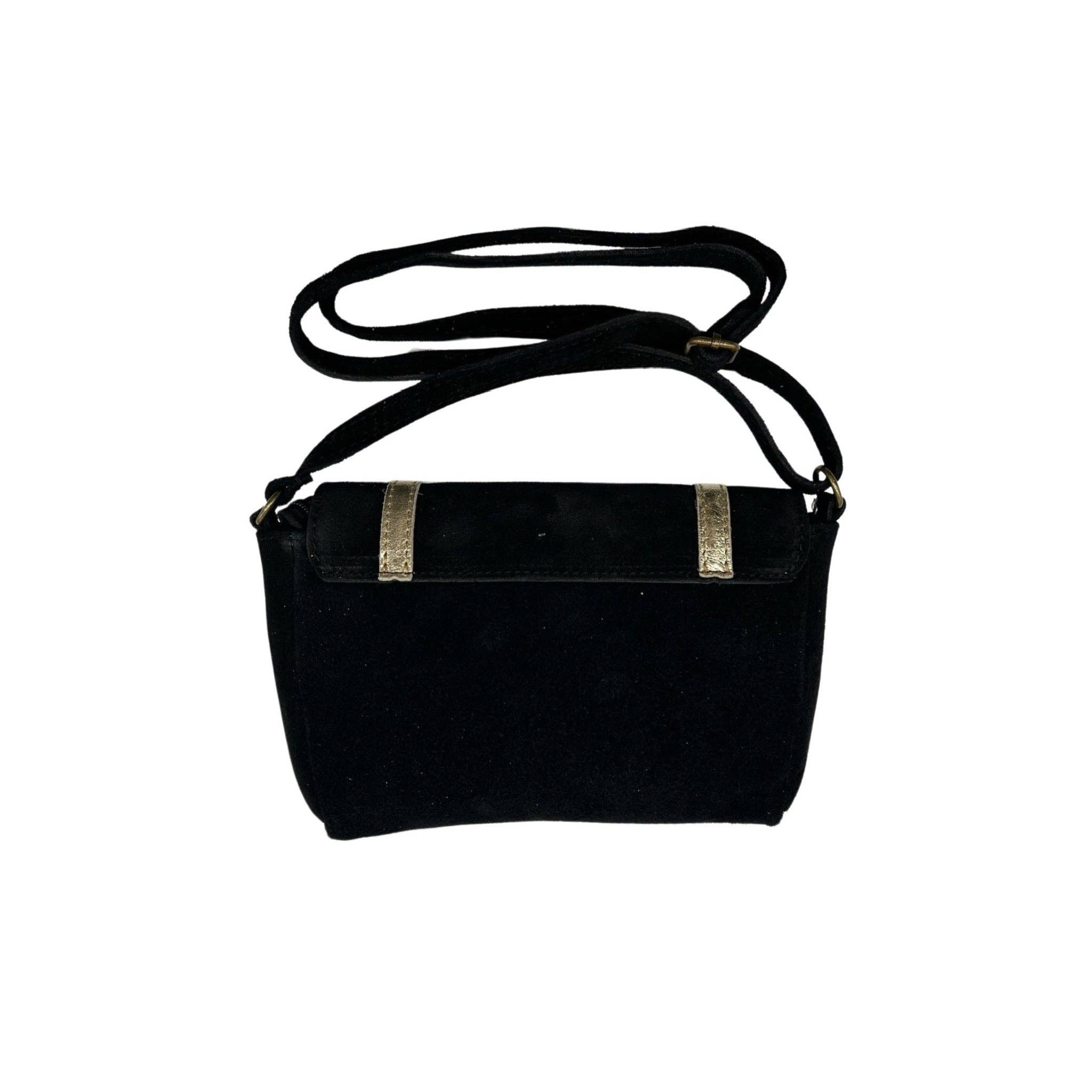 Louisa lee - Wholesale Crossbody Bag - Women's - PAULETTE SUEDE LEATHER SATCHEL BAG1