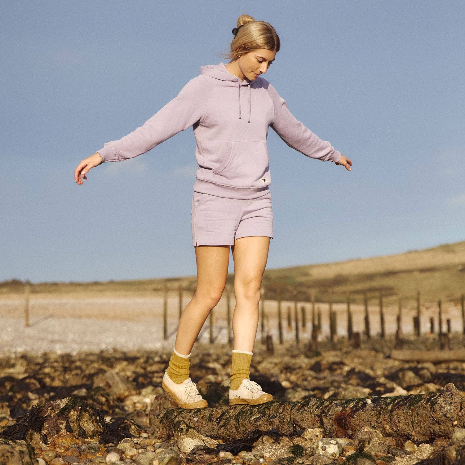 wisteria meyers organic cotton  hoodie for wholesale on Faire4