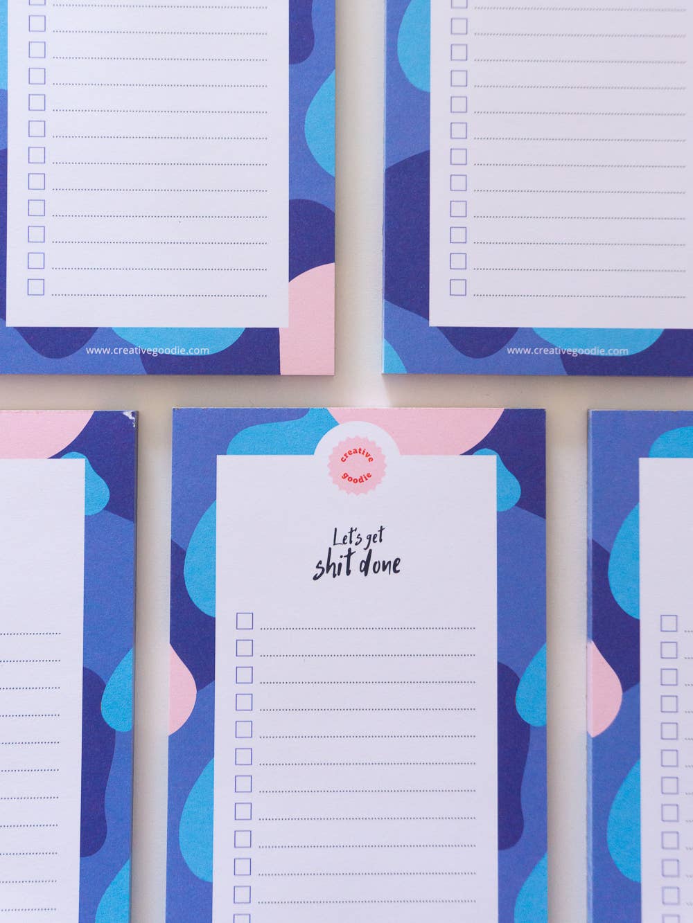 Creative Goodie - Wholesale Notepad - Let's get shit done Notepad, Daily tasks and planning8