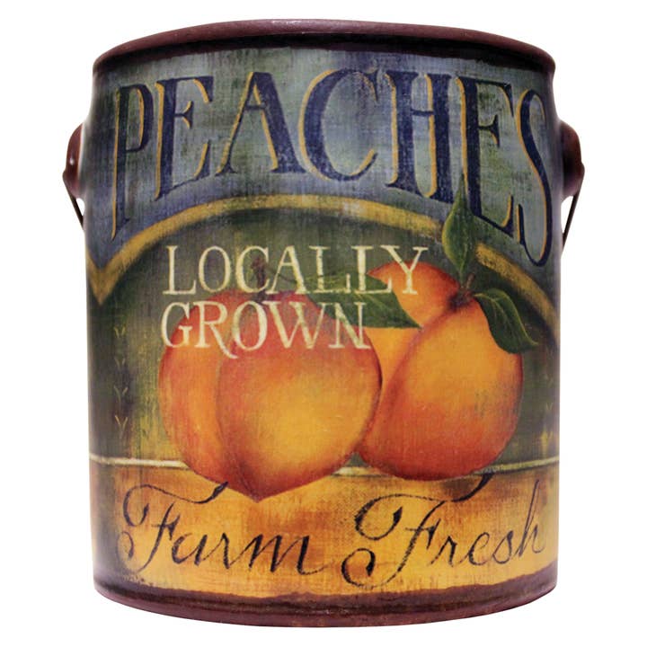 20Oz Farm Fresh Candle- Peaches for wholesale by Cheerful Candles