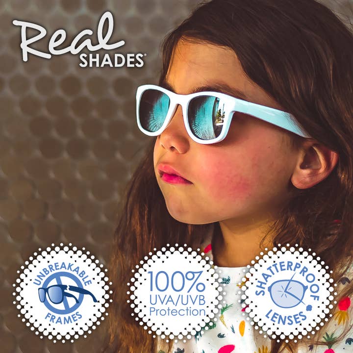 Surf Flexible Frame Sunglasses for Kids 4+ for wholesale by Real Shades