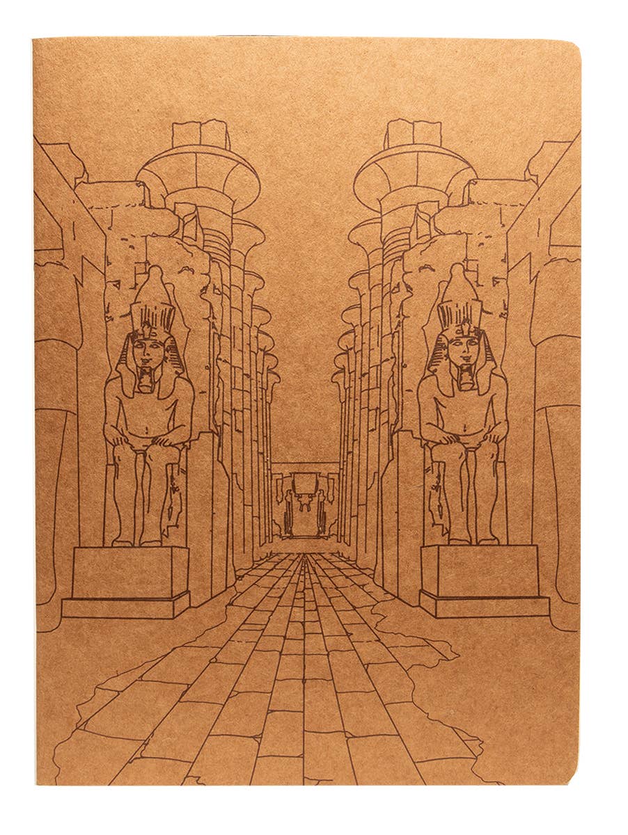Discoveries, Inc. - Wholesale Sketchbook/Sketchpad - Sketch Book - Egyptian Luxor Temple - 6" x 8"0