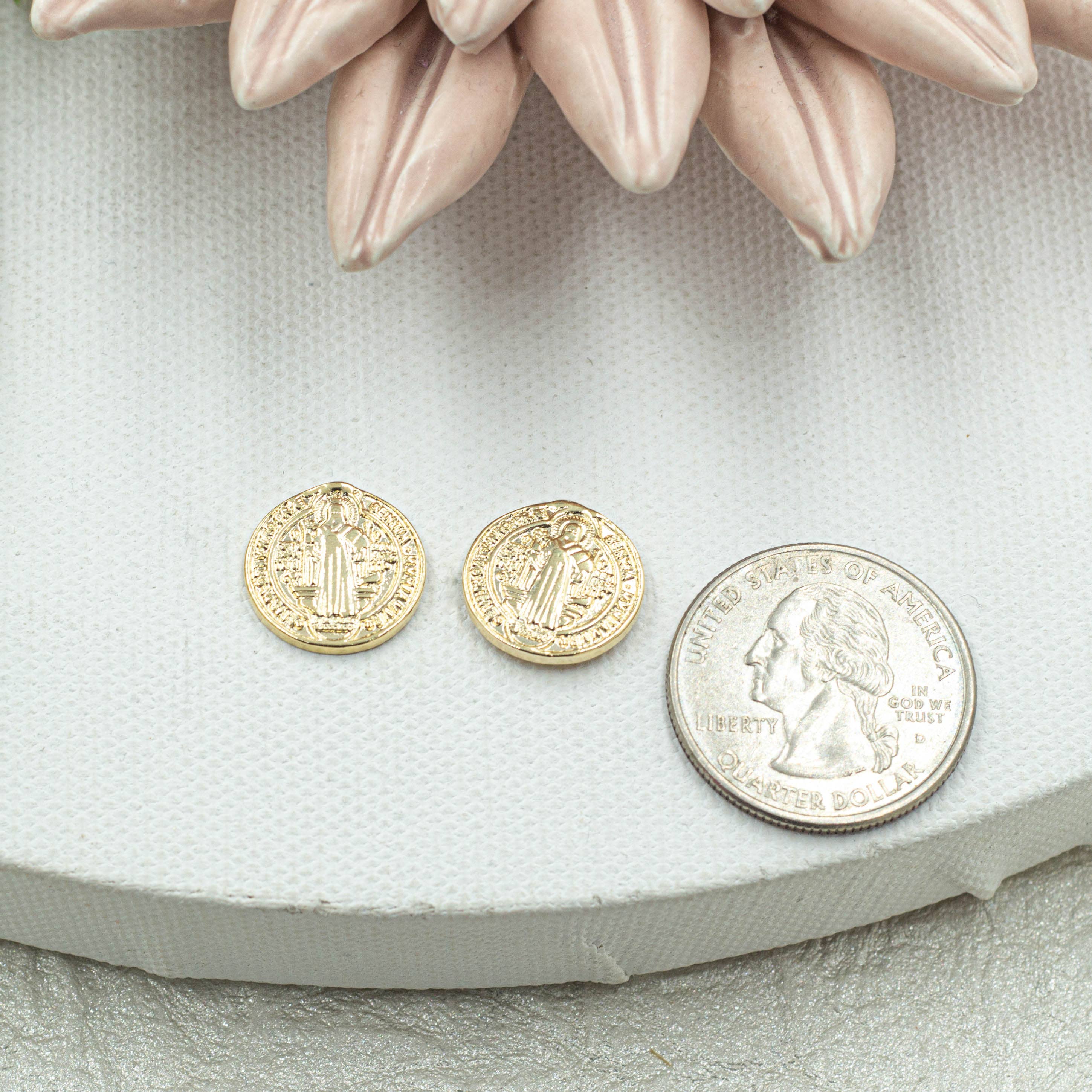 Cherie by Cherie - Wholesale Stud/Post Earrings - Saint Benedict Stud Earrings3