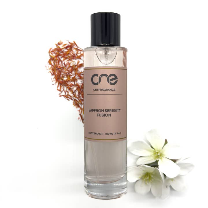 Saffron Serenity Fusion Body Splash for wholesale by CN1 Fragrance