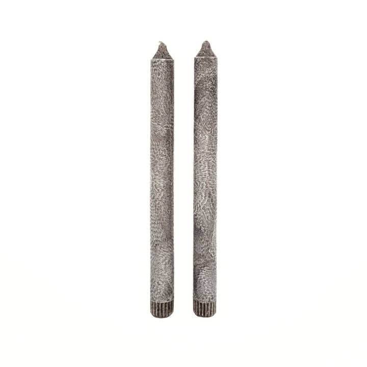 NAMUOS - Wholesale Tapered Candle/Candlestick - Palmvax scented taper candle FROST | set of 2