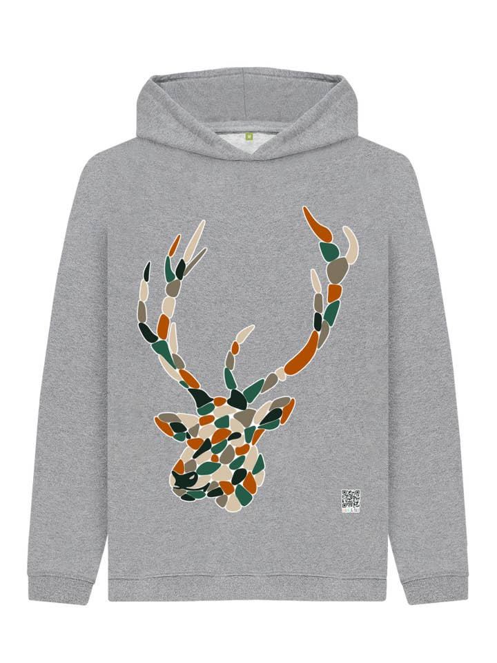 Kerst Rendier Hoodie voor kinderen voor wholesale door Dodo & Pals