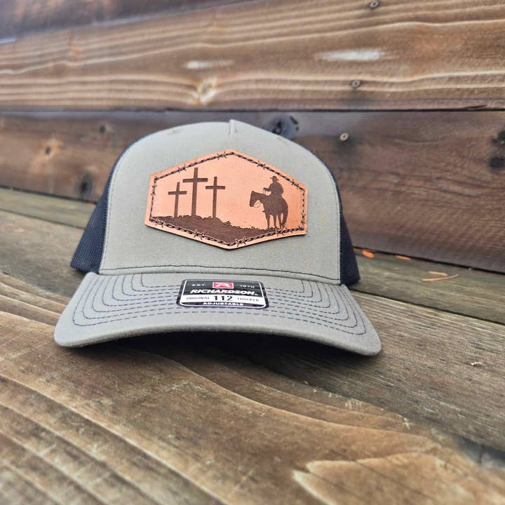 3 Crosses Patch Hats for wholesale by Wild Kiger Western