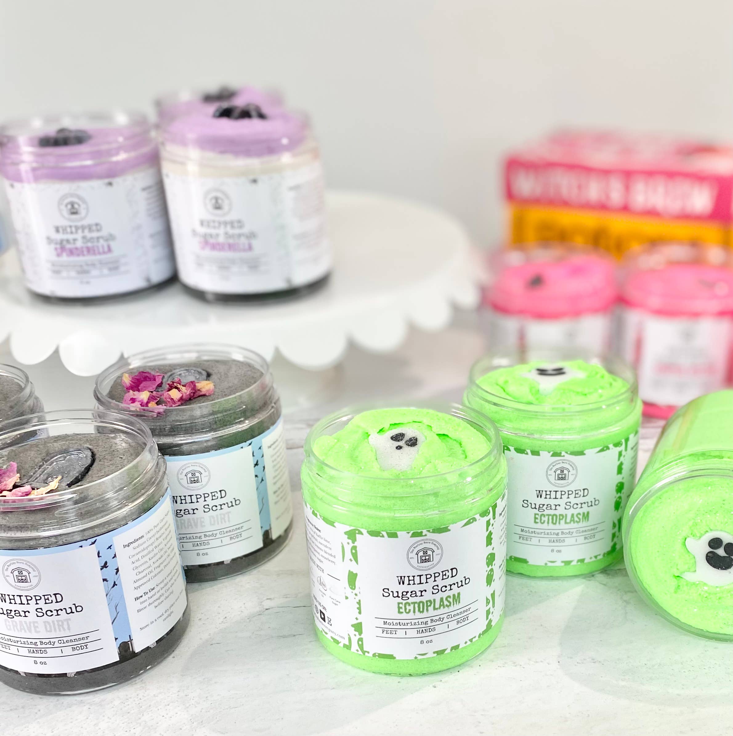 The Burlap Barn Company – wholesale Kroppsskrubb/Exfoliant – Ectoplasm skummande vispad sockerskrubb 3