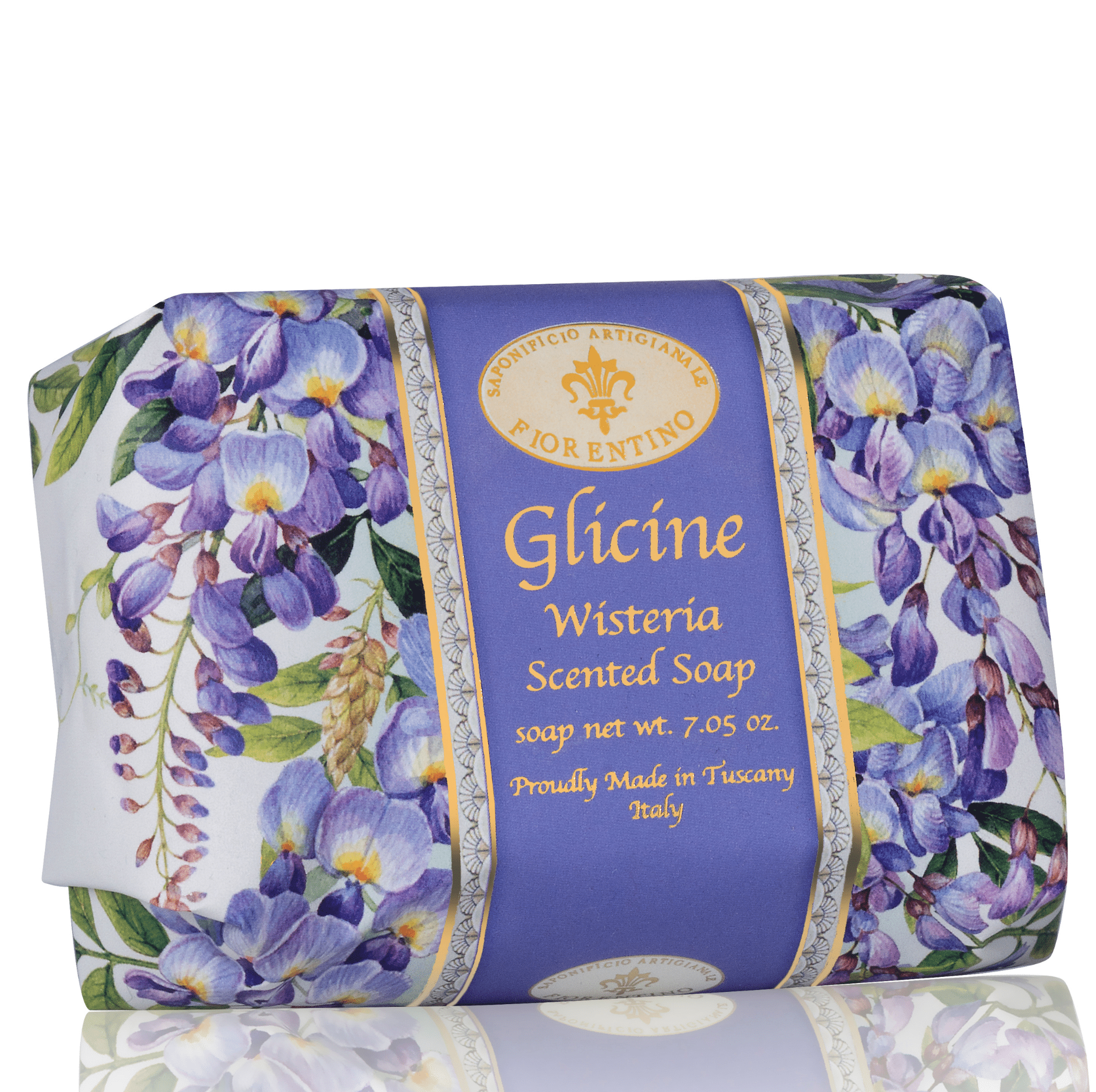 Italian Luxury Group - Wholesale Bar Soap - Saponificio Artigianale Fiorentino Wisteria, Freesia and Jas3
