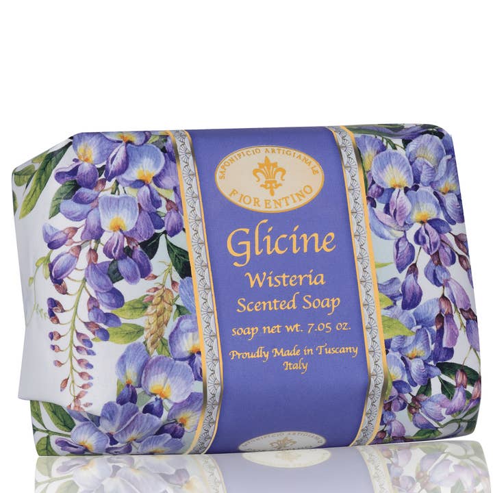 Italian Luxury Group - Wholesale Bar Soap - Saponificio Artigianale Fiorentino Wisteria, Freesia and Jas3