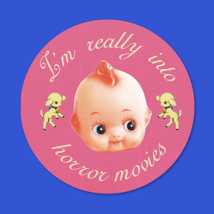 Horror Movies Sticker for wholesale by Soft Rat Studio