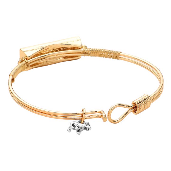 Sensibling Corp. - Wholesale Charm/Dangle Bracelet - I Love Dog Charm Message Hook Bracelet3