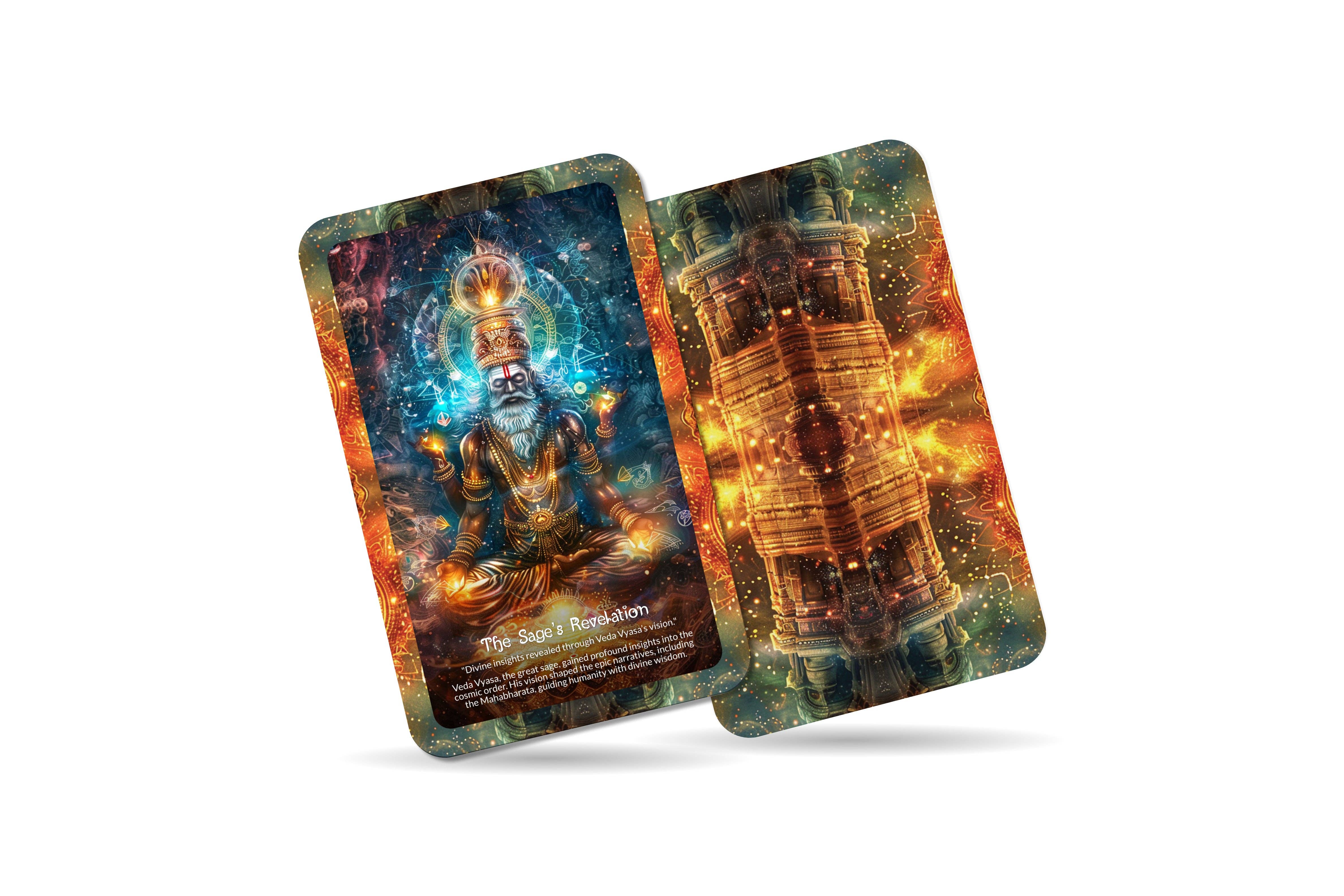 IBIZA TAROT - Vendita all'ingrosso Tarocchi - Carte Oracolo di Veda Vyasa - 22 Carte di Guida Divina9