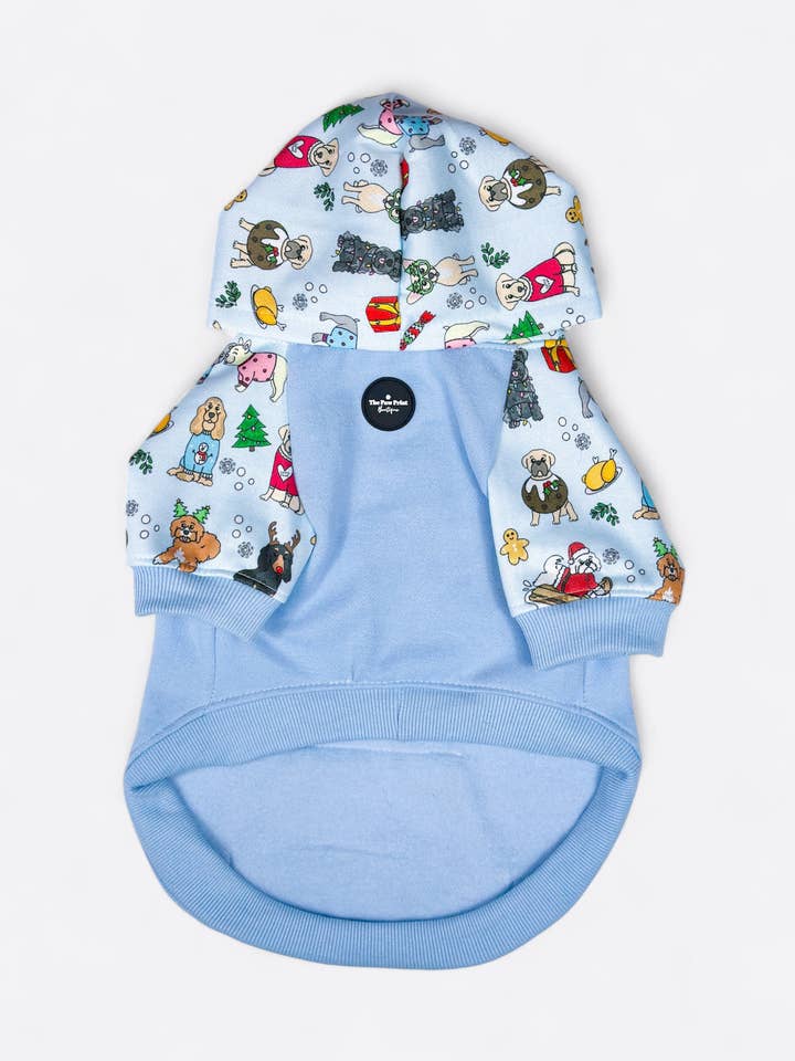 The Santa Paws Dog Hoodie for wholesale by The Paw Print Boutique