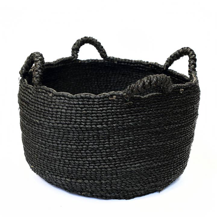 Les Quatre Mains Baskets - Black - L and other Purchase Wholesale essuie main enchevêtré. Free Returns & Net 60 Terms on Faire trending on Faire.